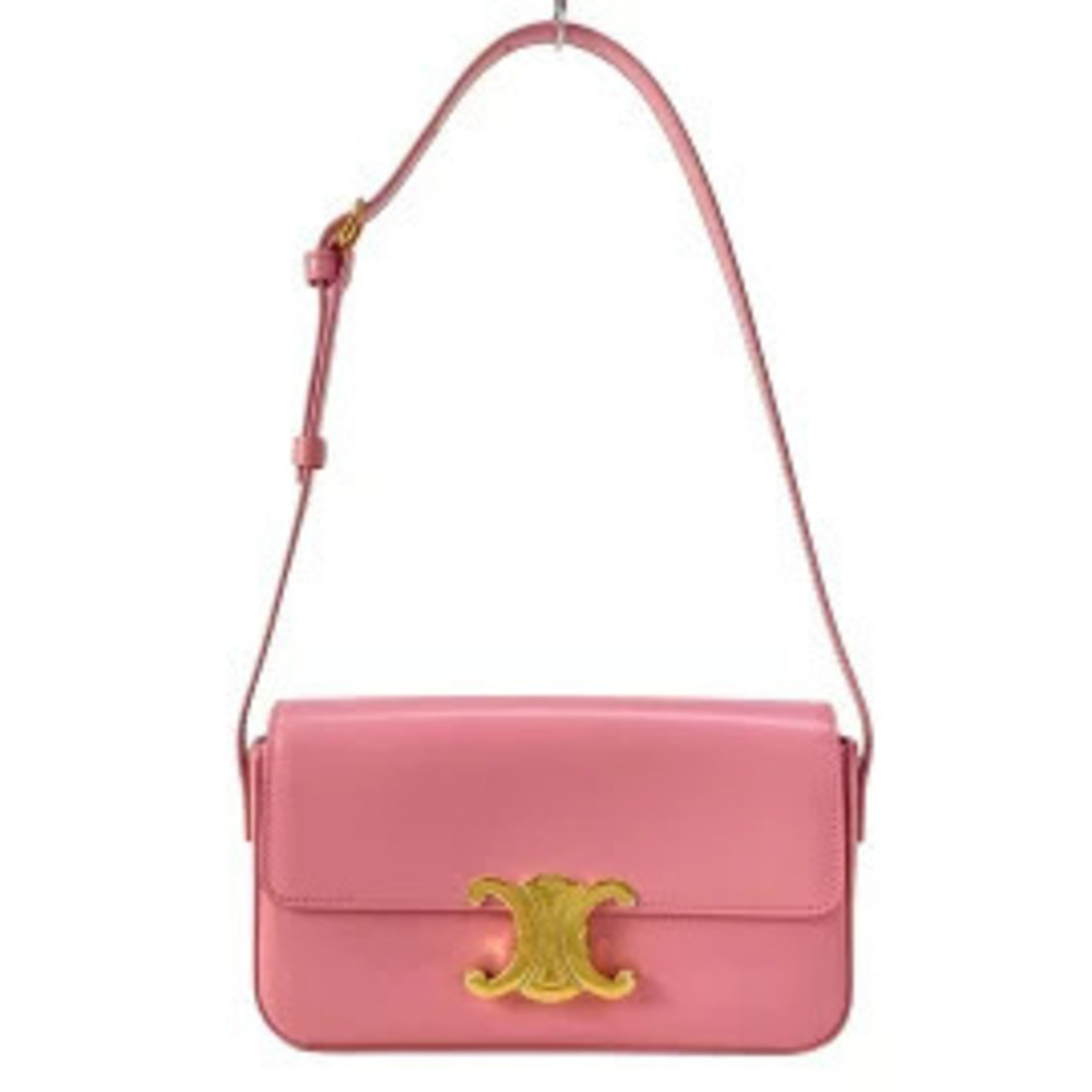 Celine Claude Shoulder Bag Pink